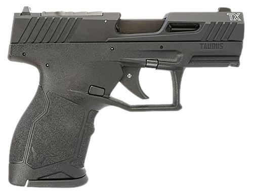 Taurus TX22C Compact Optic Ready Pistol 1-TX22231-10, 22 LR, 3.60in, Black Polymer Frame w/Picatinny Rail Black Polymer Grips, Black Finish, 10 Rds