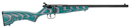 Savage Rascal Minimalist Single-Shot Rifle 13802, 22LR, 16.125", Laminate Teal/gray Minimalist Stock, 1 Rd