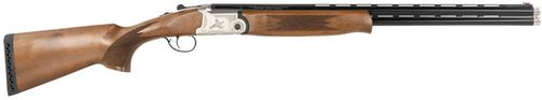 Gforce Arms Filthy Pheasant Youth Shotgun GF52824Y, 28 Gauge, 24", 3" Chmbr, Engraved Nickel-Plated Receiver, Fixed Turkish Walnut Stock
