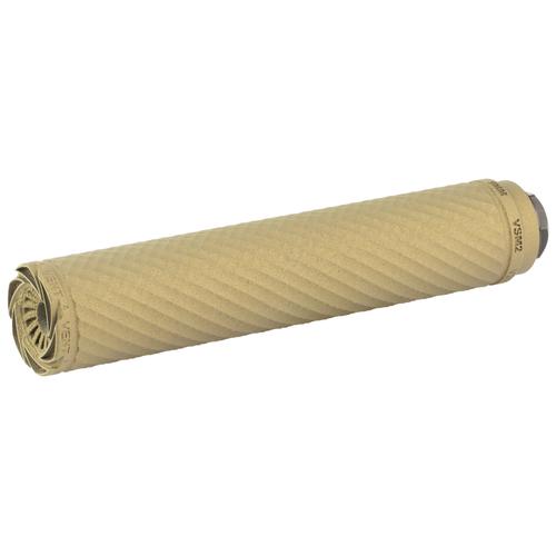 PTR Industries Vent-2 Suppressor, 9mm Cal, 1/2x28 Direct Thread Mount, FDE Cerakote