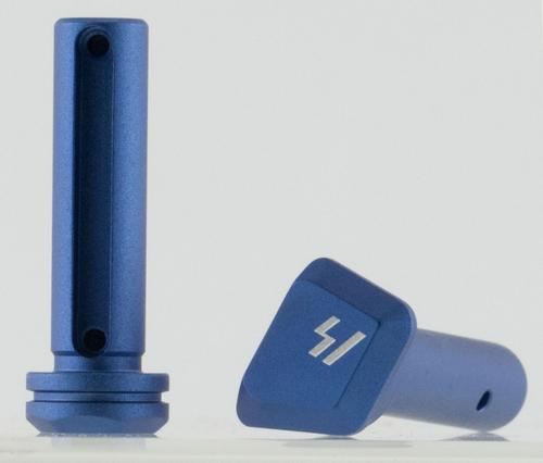 Strike Industries AR Takedown/Pivot Pins Billet Aluminum Blue (SIARULEPTPBLU)
