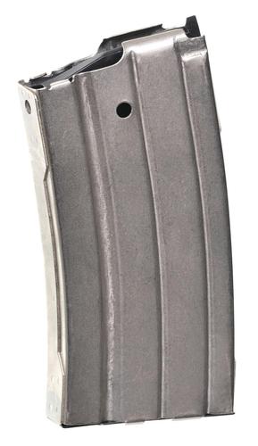 ProMag 20 Round Detachable Magazine for Ruger Mini-14, 223 Remington, Nickel Finish (RUGA1N)