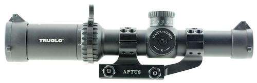 TruGlo Tru-Brite Rifle Scope TG8514TLR, 1-4x, 24mm Obj, 30mm Tube, Hardcoat Anodized 