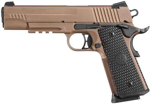 Sig 1911 Emperor Scorpion Pistol 1911R45ESCPN, 45 ACP, 5",G10 Magwell Grips, Flat Dark Earth Finish, 8 Rd