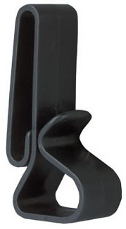 Safariland Clip On Black Belt Holder For Hearing Protectors (0752)