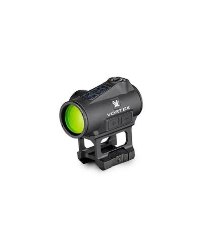 Vortex Crossfire II Solar, 2 MOA Bright Green Dot, w/ Multi-Height Mount System