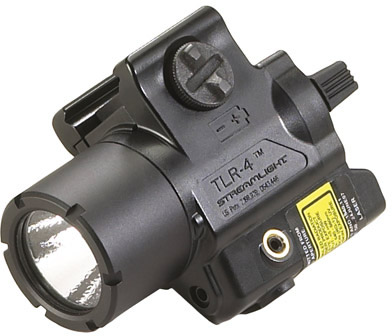 Streamlight TLR-4 Rail-Mount Tactical LED Flashlight w/Laser Combo (69240)