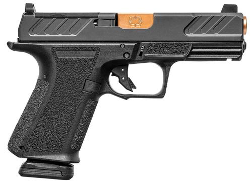 Shadow Systems MR920 Foundation Optic Ready Pistol SS-1305-1D, 9mm Luger, 4in, Interchangeable Backstrap, Black Finish, 15 Rds
