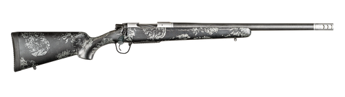 Christensen Ridgeline FFT Rifle, 25 Creedmoor, 20", Carbon Fiber w/Gray Accents Stock, 4 Rds