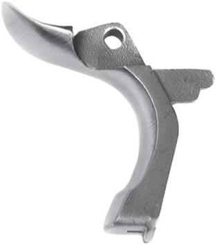 Wilson Combat Drop-In Stainless Steel Beavertail Grip Safety for Commander Style 1911 Pistols (429SC)