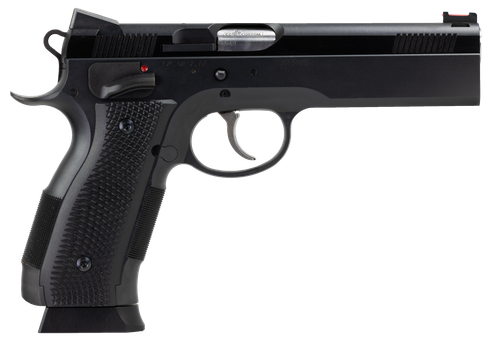 CZ A01 LD Pistol 91731, 9mm, 4.90", Polymer Grips, Blued Steel Finish, 19 Rds