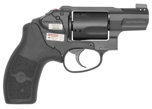 Smith & Wesson Bodyguard Revolver 14508, 38 Special, 1.9", Black Synthetic Grip, PVD Coated Finish, w/Crimson Trace Laser, 5 Rd
