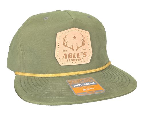 Able's Cap, Richrdson Umpqua Loden w/ Gold Rope (ACLGR)