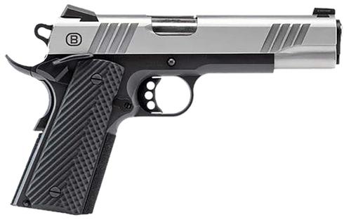 Bersa B1911 SAO Pistol B19117050SBBK, 45 ACP, 5", Black VZ Grips, Black Finish, 8 Rds