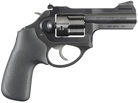Ruger LCRx Double-Action Revolver 5431, 38 Special, 3", Hogue Monogrip, Matte Black Finish, 5 Rds