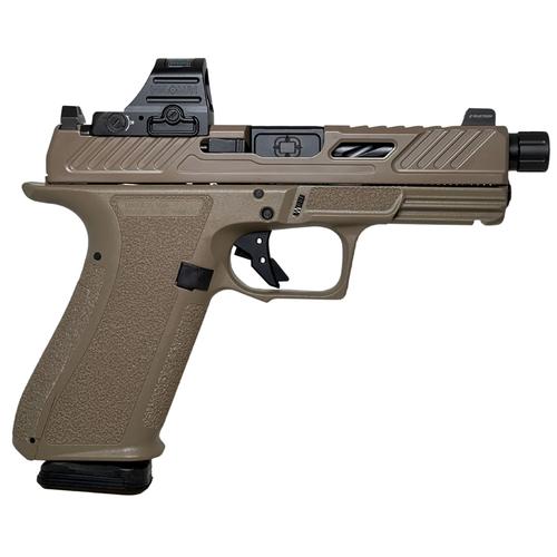 Shadow Systems XR920 Elite Optic Ready Pistol SS-3022-H, 9mm, 4.5in, FDE Frame Grips, 17 Rds