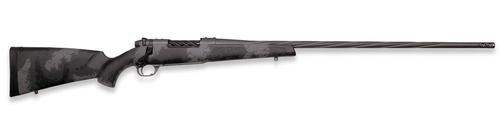 Weatherby Mark V Live Wild Rifle MLW01N25CMR4B, 25 Creedmoor, 22", Carbon Gray Cerakote Drilled & Tapped Steel Receiver Fixed Black w/Gray Accents Polymer Stock, 4 Rds