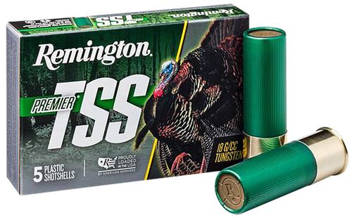 Remington Premier TSS Turkey Shotshells 28043, 12 Gauge, 3", 1 3/4 oz, 1200 fps, #7 Shot, 5 Rds/box