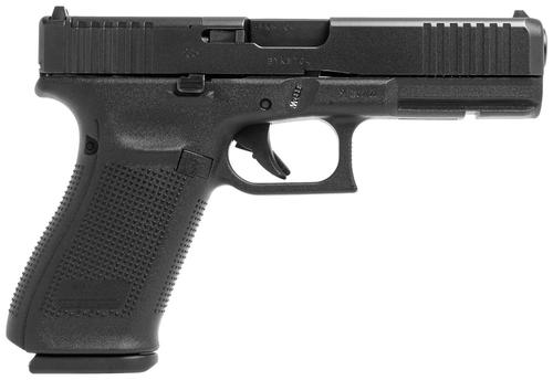 Glock G21 Gen5 MOS Pistol PA215S201MOS, 45 ACP, 4.61in, Black Polymer Grips, Black Finish, 10 Rds