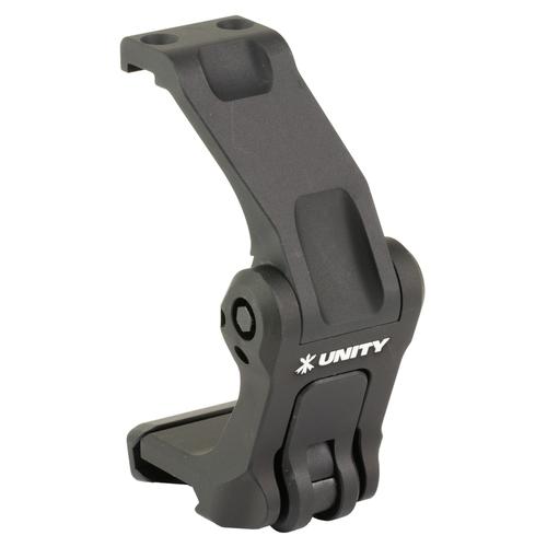 Unity Tactical LLC Fast Magnifier Flip To Center Mount For Holosun Magnifier, Black