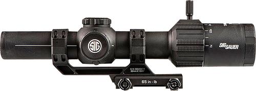 Sig Sauer Tango-MSR LPVO Rifle Scope SOT61000, 1-6x24mm, BDC6 Reticle, Black
