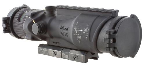 Trijicon ACOG Rifle Scope TA648MGOM240, 6x, 48mm Obj, 1"-48mm Tube, Black Matte, Chevron BAC Reticle