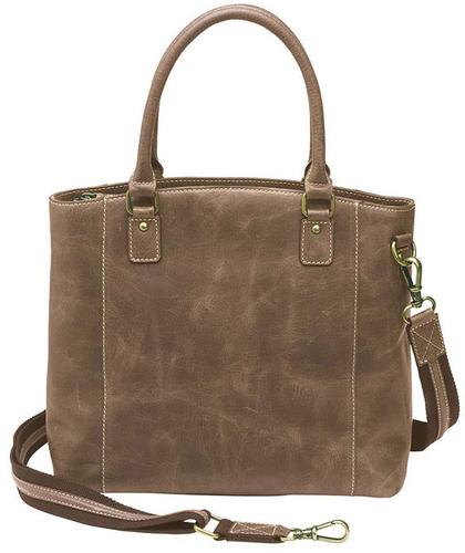 Gun Tote'n Mamas Distressed Leather Town Tote Vintage Leather (GTM-CZY51) Fits Small Pistols & Revolvers, Ambidextrous Hand