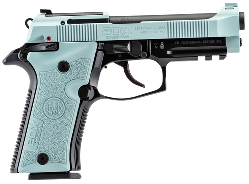 Beretta 80X Cheetah Optic Ready Pistol SPEC0714A, 380 ACP, 3.9in, Alloy Frame, Blue Finish, 13 Rds
