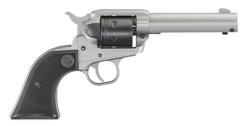 Ruger Wrangler Revolver 2003, 22 LR, 4.62", Black Synthetic Grips, Silver Cerakote Finish, 6 rd