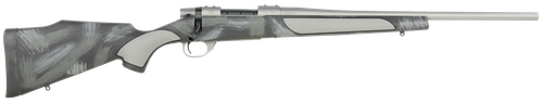 Weatherby Vanguard Shadow Rifle, 308 Win, 22", Black w/Gray & White Accents Monte Carlo Stock, 4 Rds