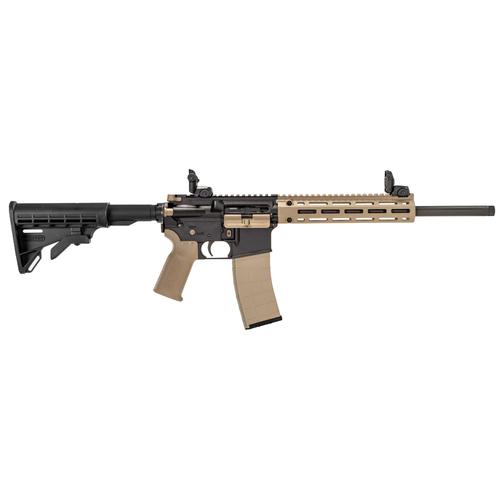 Tippmann Arms M4-22 LTE Accent, 22 LR, 16", 25 Rds, Black & FDE