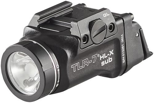 Streamlight 69503 TLR-7 HL-X SUB Weapon Mounted Tactical Flashlight, Glock 43X/48