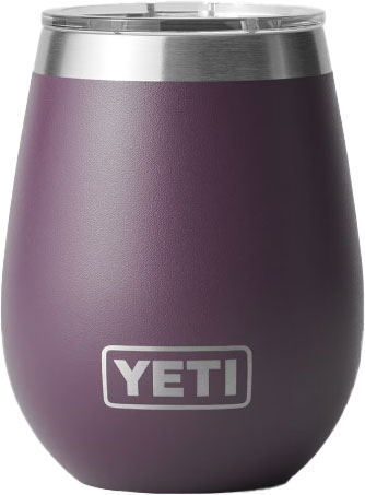 Yeti Rambler 10oz Wine Tumbler w/ MagSlider Lid (21071501137) Stainless Steel, Nordic Purple