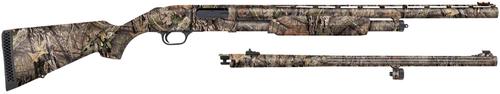 Mossberg 500 Combo Turkey/Deer Shotgun 53270, 12 Gauge, 24", 3" Chmbr, Mossy Oak Break-Up Country Synthetic Finish, 5+1