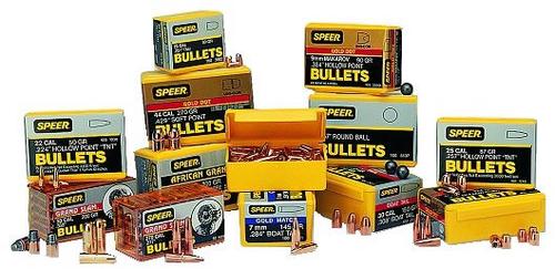 Speer 30 Caliber 180 Grain Spitzer/Boat Tail 100/Box (2052), Not Loaded