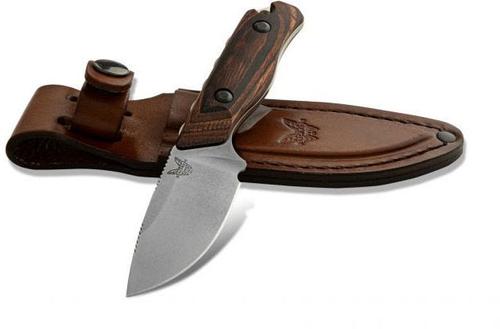 Benchmade Hidden Canyon Hunter Knife w/Plain Edge Drop-point Blade (15017)