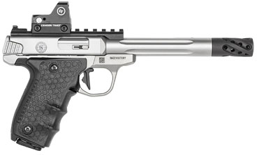 Smith & Wesson SW22 Victory Performance Pistol 12079, 22LR, 6 in, Polymer Grip, Stainless Finish, 10 rd