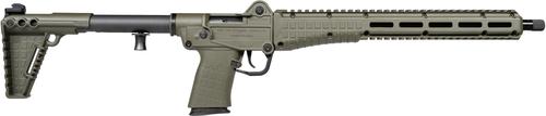 Kel-Tec SUB2000 Gen3 Rifle, 5.7x28mm, 16.15", Green Stock, 20 Rds