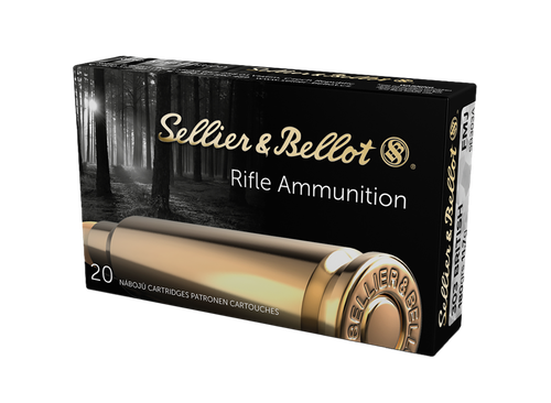 Sellier & Bellot Rifle Ammuntion SB303A, 303 British, Full Metal Jacket (FMJ), 180 GR, 2438 fps, 20 Rd/bx