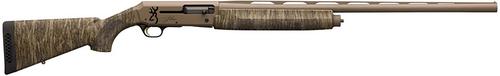 Browning Silver Field Shotgun 011426205, 12 Gauge, 26", 3.5" Chmbr, Mossy Oak Bottomland Stock, FDE Cerakote Finish