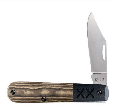 Case Knives Crossroads™ Smooth Luna Richlite® w/Black G-10 XR Barlow (53161)