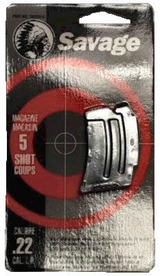 Savage Arms 90 Series 22 Long Rifle 5 Round Blue Magazine (90005)