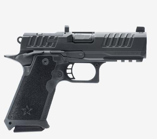 Staccato HD P4 2011 Pistol Preferred Package 20-2200-000106, 9mm, 4", Textured Polymer Grips, DLC Black Finish, DLC Barrel, Optic Ready, 18 Rds