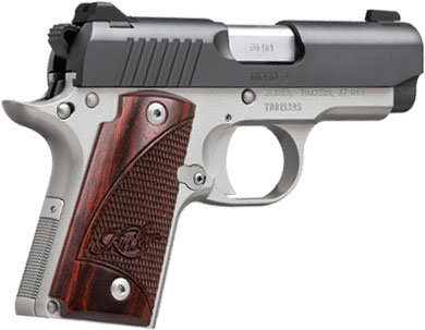 Kimber 3300099 Micro 9 Two-Tone Pistol - 9MM, 3.15 in Barrel, Matte Black Oxide Slide