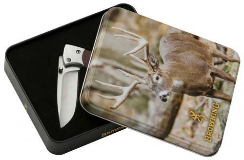 Browning Whitetail Knife w/Tin (3220069)