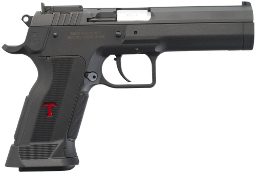 EAA Limited Custom P Pistol TFLIMPROP10, 10mm Auto, 4.76in,  Black Polymer Grips, Black Finish, 14 Rds