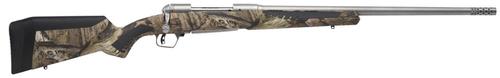 Savage 110 Bear Hunter Bolt Action Rifle 57047, 375 Ruger, 23", AccuFit Mossy Oak Break-Up Country Stock, Stainless Steel Finish, 2 Rds