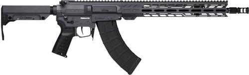 CMMG MK47 Resolute Semi-Auto Rifle 76AED0ASG, 7.62x39mm, 14.30" Pinned, CMMG RipStock, Sniper Gray Cerakote,  30 Rds