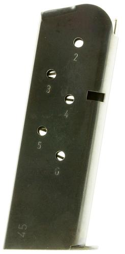 Magnum Research 1911 45 ACP 6 Round Black Magazine (MAG1911456)