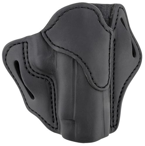 1791 Gunleather BH2.3 Optic Ready Holster, Stealth Black Leather, Right Handed, Size 2.3 (OR-BH2.3-SBL-R)